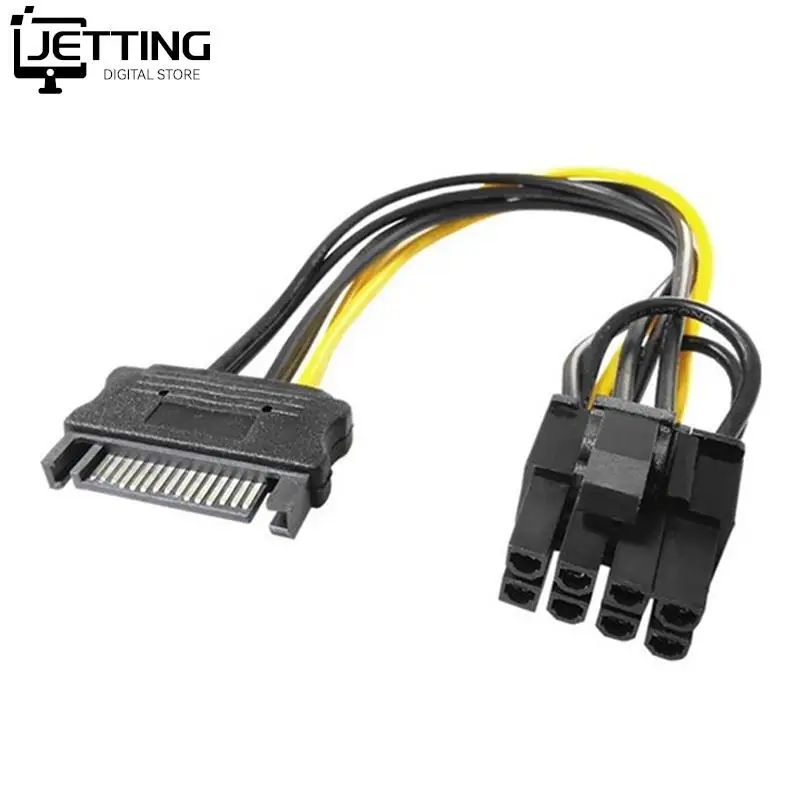 1 шт. 20 см SATA кабель 15Pin до 8 Pin 18AWG провод для видеокарты 15Pin SATA папа к 8 Pin 6 + 2 Pin PCI-E кабель питания
1 шт. 20 см SATA кабель 15Pin до 8 Pin 18AWG провод для видеокарты 15Pin SATA папа к 8 Pin 6 + 2 Pin PCI-E кабель питания
