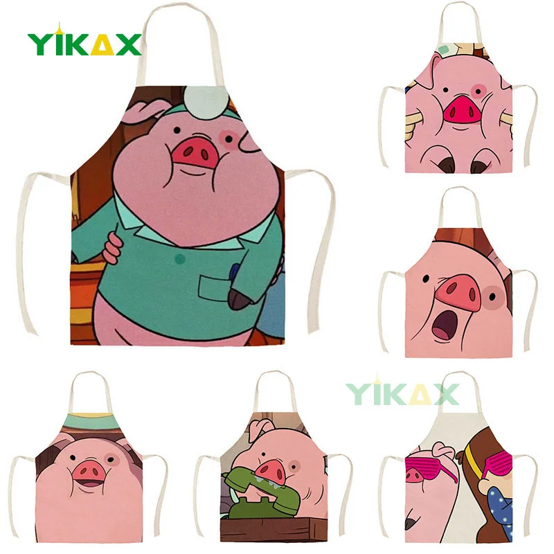 Pink Pig Print Apron Linen Cute Piggy Sleeveless Adult Kids Kitchen Antifouling Baking Accessories Household Cleaning Tools Bib
Pink Pig Print Apron Linen Cute Piggy Sleeveless Adult Kids Kitchen Antifouling Baking Accessories Household Cleaning Tools Bib