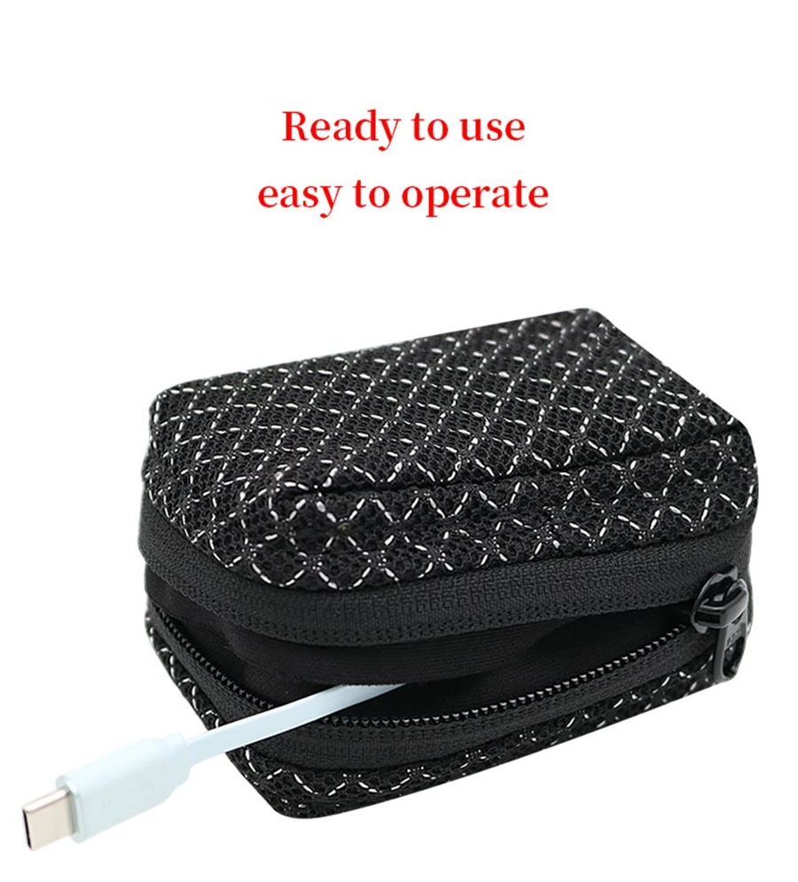 Portable Power Source Bag for Anker A1638 45W Power Bank Breathable Bag A1638 Travel Carrying Ventilate Case Portable Power Source Bag for Anker A1638 45W Power Bank Breathable Bag A1638 Travel Carrying Ventilate Case