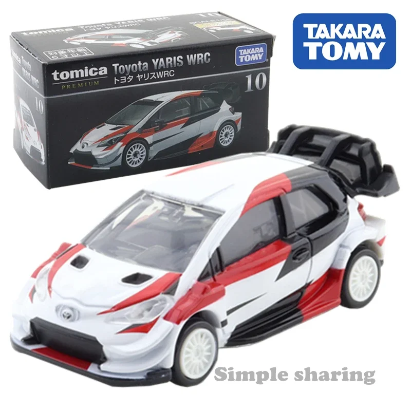 Takara Tomy Tomica Premium 10 Toyota Yaris WRC 1/58 Car Alloy Toys Motor Vehicle Diecast Metal Model
Takara Tomy Tomica Premium 10 Toyota Yaris WRC 1/58 Car Alloy Toys Motor Vehicle Diecast Metal Model