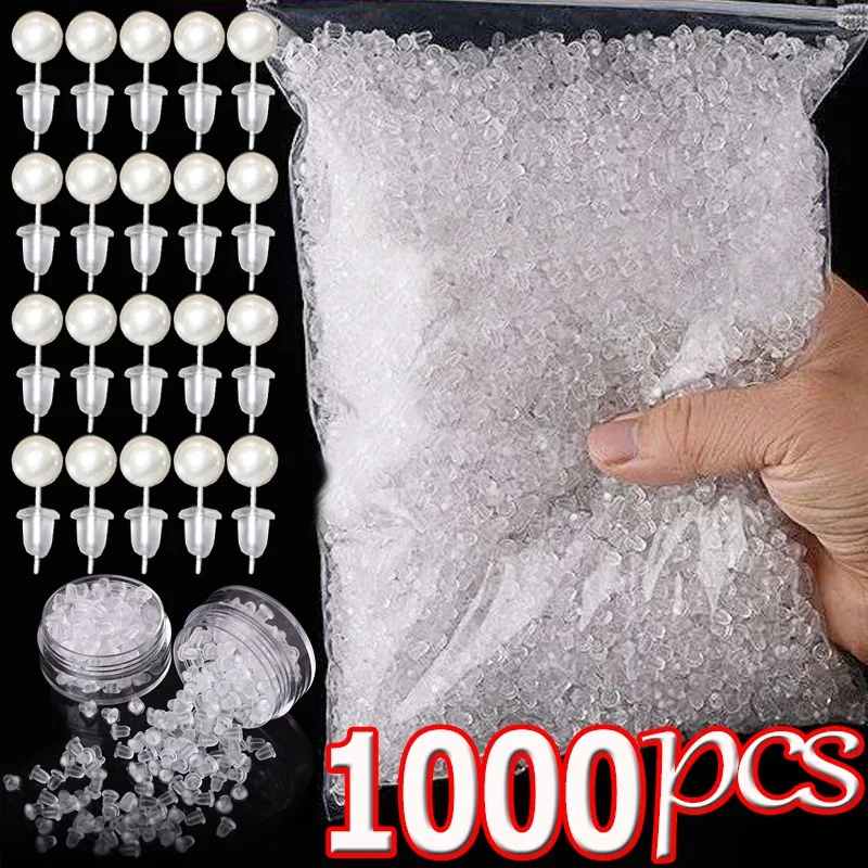 Silicone Rubber Earring Clasp Transparent Ear Nut Plugging Fixed Earring Back DIY Earstud Findings Jewelry Accessories Wholesale
Silicone Rubber Earring Clasp Transparent Ear Nut Plugging Fixed Earring Back DIY Earstud Findings Jewelry Accessories Wholesale