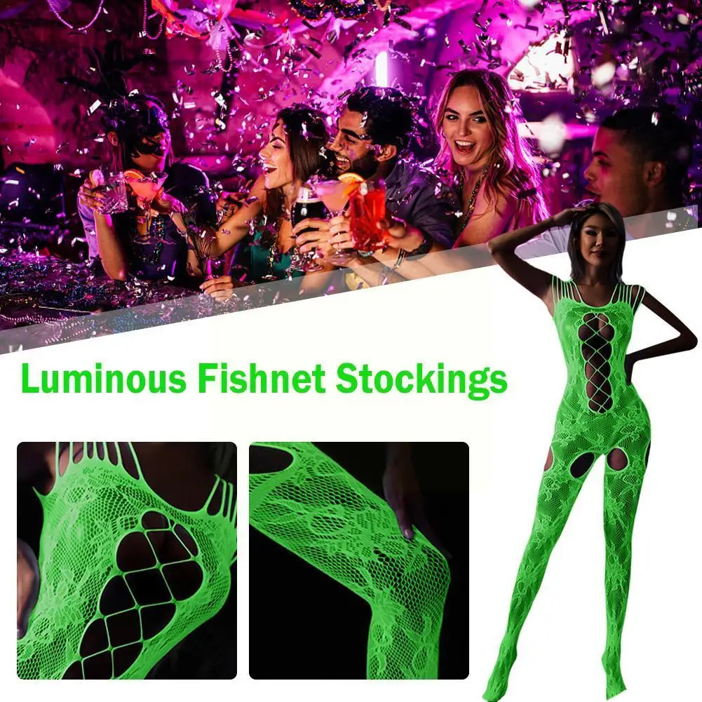 Sexy Luminous Fishnet Stockings Onesie Mesh Leggings Fishnet Glow Stockings Dark The Erotic In Glow Perspective Pantyhose W2X2
Sexy Luminous Fishnet Stockings Onesie Mesh Leggings Fishnet Glow Stockings Dark The Erotic In Glow Perspective Pantyhose W2X2