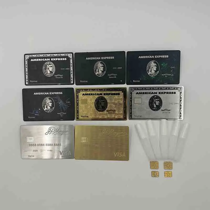 

4442 High-end custom Nfc Metal Cards Business Card With Qr Code Nfc 4K Gold Nfc Metal Business Card