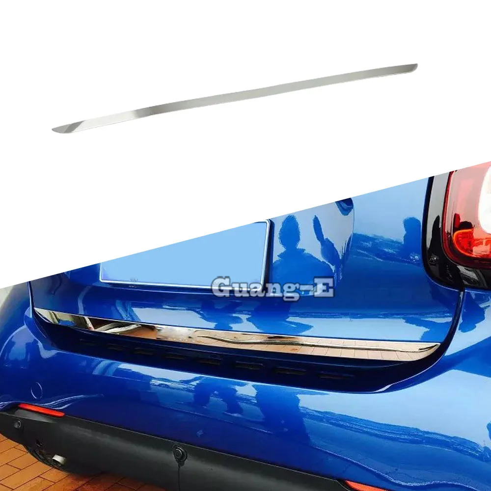 For Benz Smart Fortwo 2015 2016 2017 2018 2019 Sticks Body Cover Stainless Steel Rear Door Tailgate Frame Plate Trim Lamp Trunk 
For Benz Smart Fortwo 2015 2016 2017 2018 2019 Sticks Body Cover Stainless Steel Rear Door Tailgate Frame Plate Trim Lamp Trunk