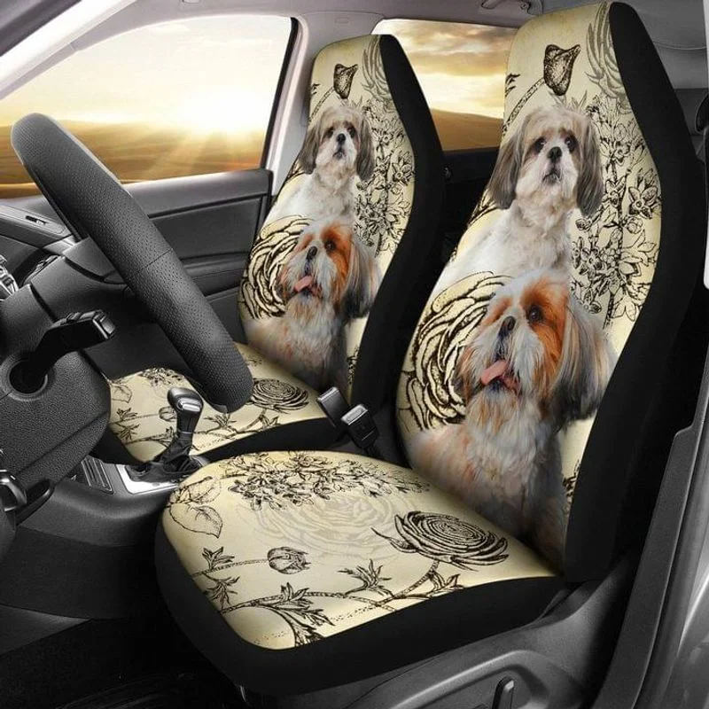Винтажный чехол для автомобильного сиденья Shih Tzu с цветочным узором, чехол для автомобильного сиденья с 3d рисунком щенка Shih Tzu, чехол для автомобильного сиденья с цветком собаки, Chri
Винтажный чехол для автомобильного сиденья Shih Tzu с цветочным узором, чехол для автомобильного сиденья с 3d рисунком щенка Shih Tzu, чехол для автомобильного сиденья с цветком собаки, Chri