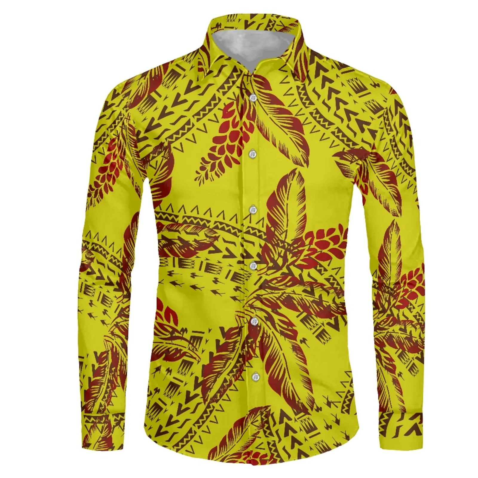 Polynesian Tribal Tongan Totem Tattoo Tonga Prints Men's Casual Long Sleeve Trends Button-down Collared Business Dress Shirts
Polynesian Tribal Tongan Totem Tattoo Tonga Prints Men's Casual Long Sleeve Trends Button-down Collared Business Dress Shirts
