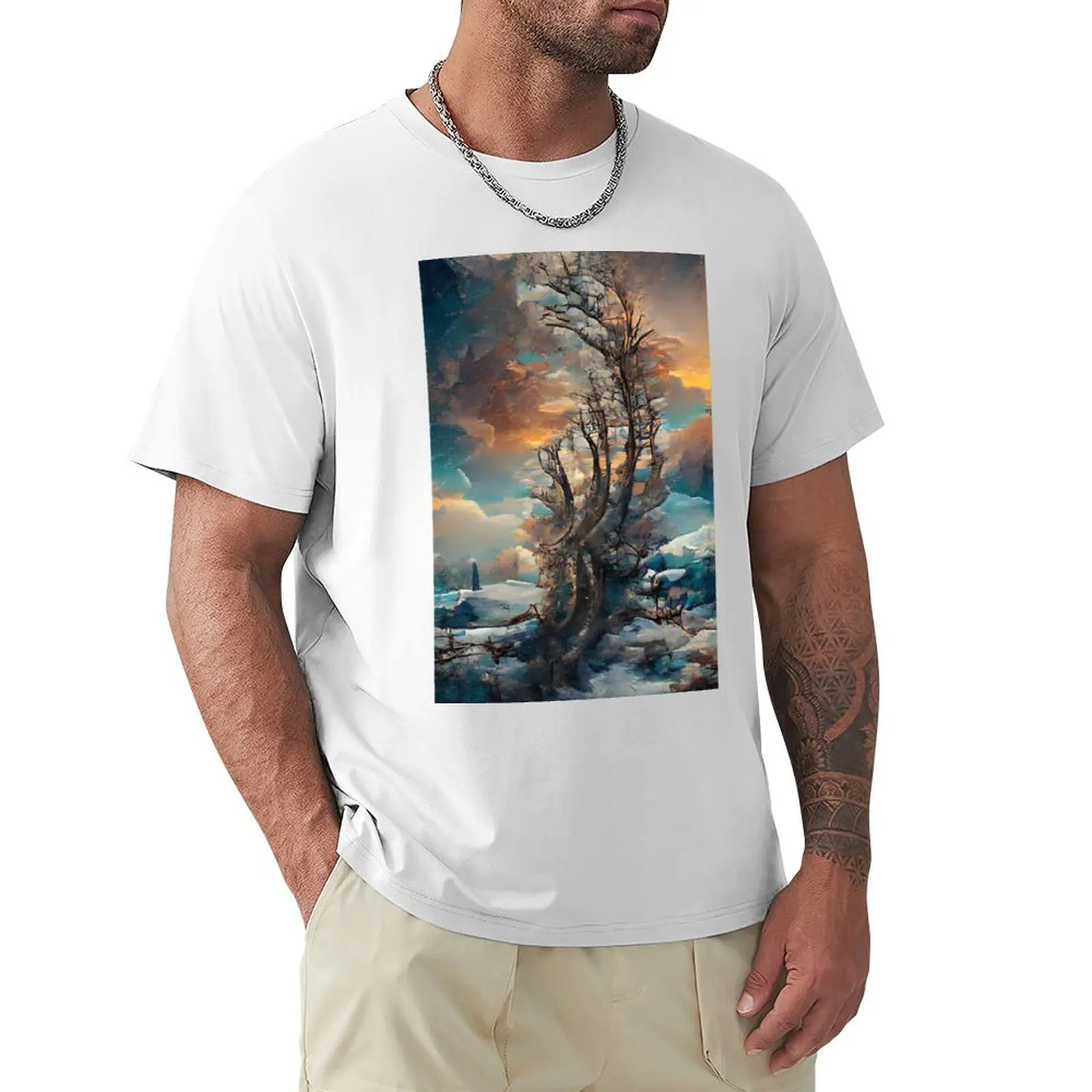 Причудливая зимняя футболка больших размеров, эстетическая одежда, корейская мода, возвышенная Мужская футболка
Причудливая зимняя футболка больших размеров, эстетическая одежда, корейская мода, возвышенная Мужская футболка