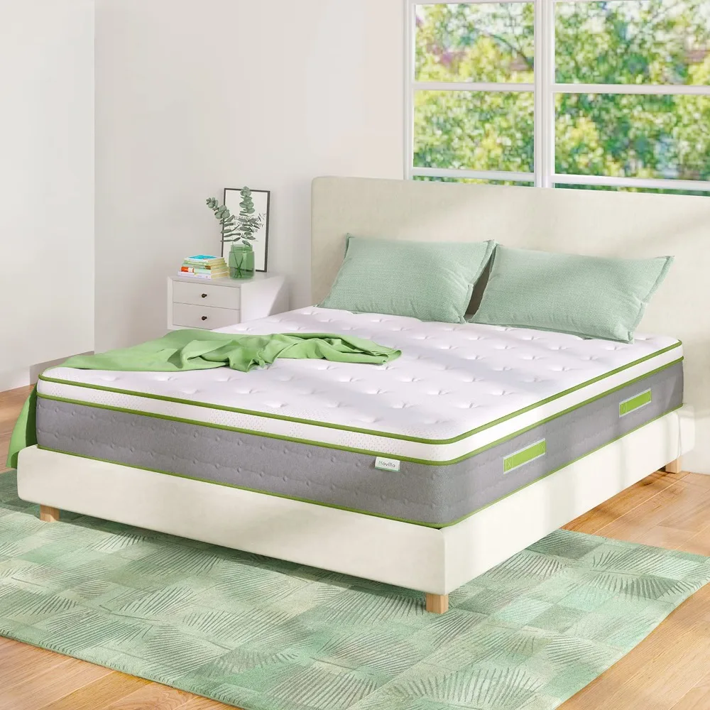 2024 New 10 Inch Hybrid Mattress with Gel Memory Foam & Individually Wrapped Pocket Coils Innerspring 
2024 New 10 Inch Hybrid Mattress with Gel Memory Foam & Individually Wrapped Pocket Coils Innerspring