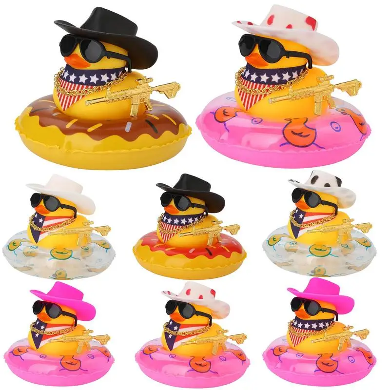 Car Rubber Duck Decoration Creative West Cowboy Theme Ornament Mini Yellow Sun Hat Rubber Duck Dashboard Decor Car Accessories
Car Rubber Duck Decoration Creative West Cowboy Theme Ornament Mini Yellow Sun Hat Rubber Duck Dashboard Decor Car Accessories