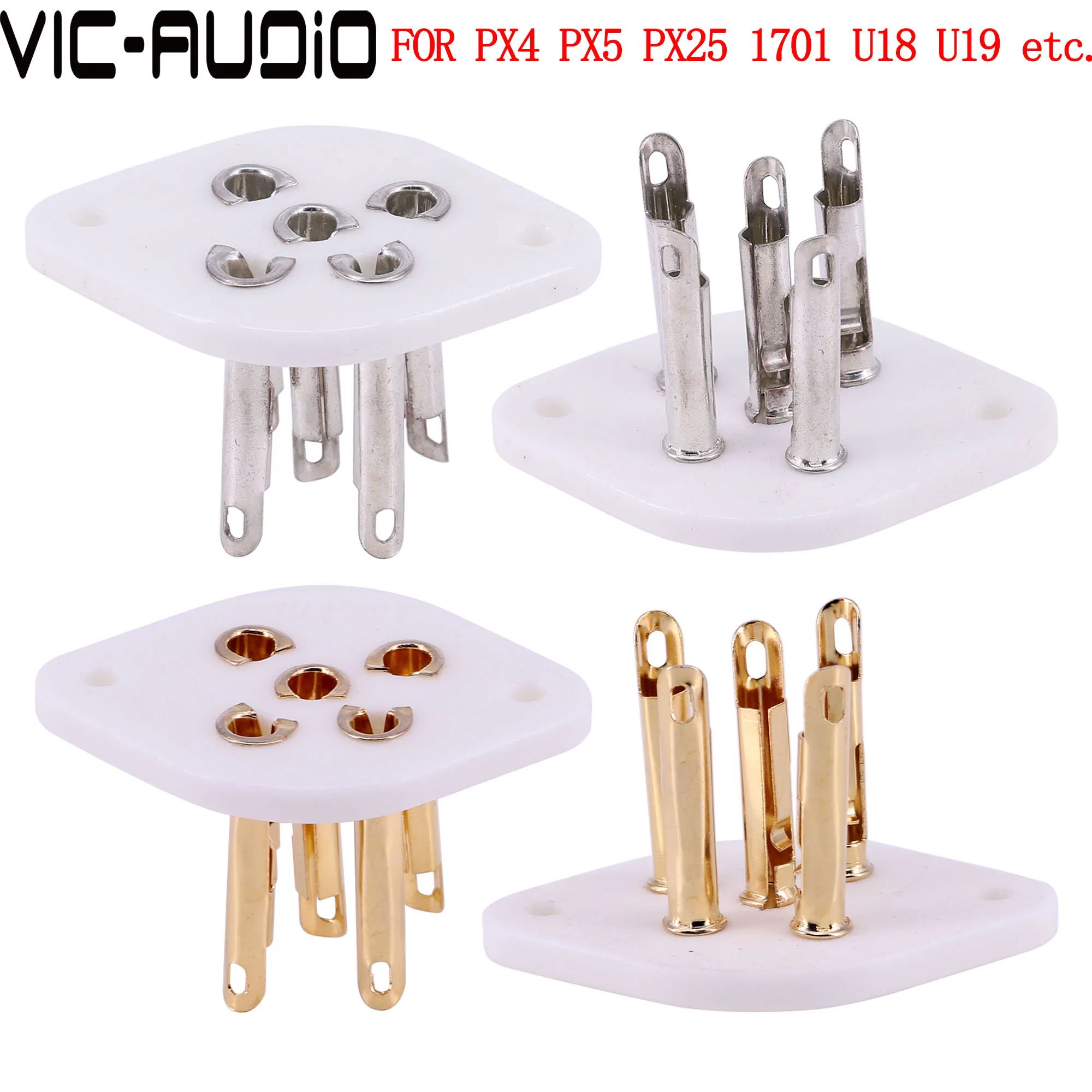 5Pin Tube Socket Ceramic TUS-B5 For PX4 PX5 RGN1064 1701 U19 U18 B4 B5 Vacuum Tube Socket Amplifier Vintage Audio HIFI DIY
5Pin Tube Socket Ceramic TUS-B5 For PX4 PX5 RGN1064 1701 U19 U18 B4 B5 Vacuum Tube Socket Amplifier Vintage Audio HIFI DIY