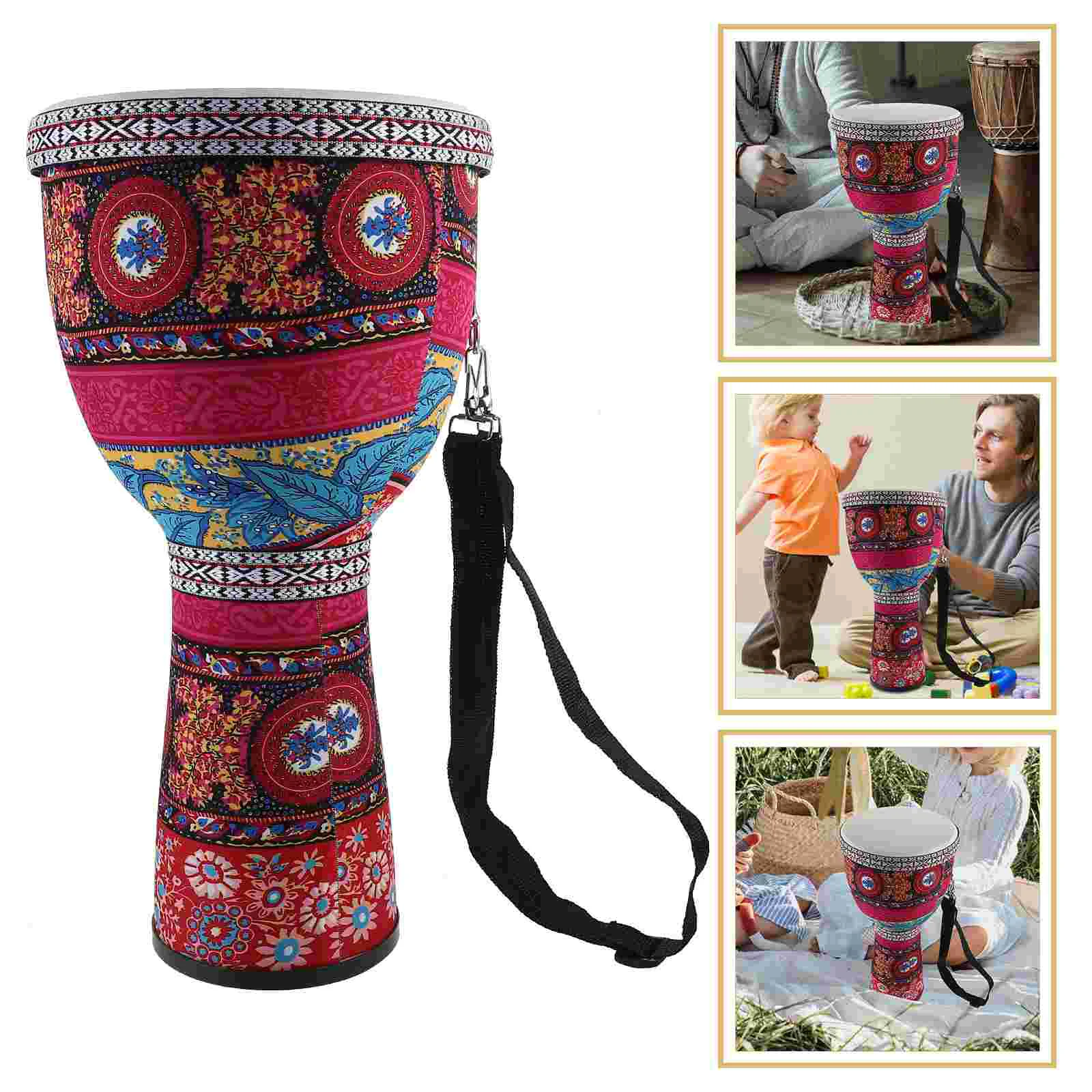 African Tune-free Drum Hand Drum African Musical Instrument Hand Drum Toy for School
African Tune-free Drum Hand Drum African Musical Instrument Hand Drum Toy for School