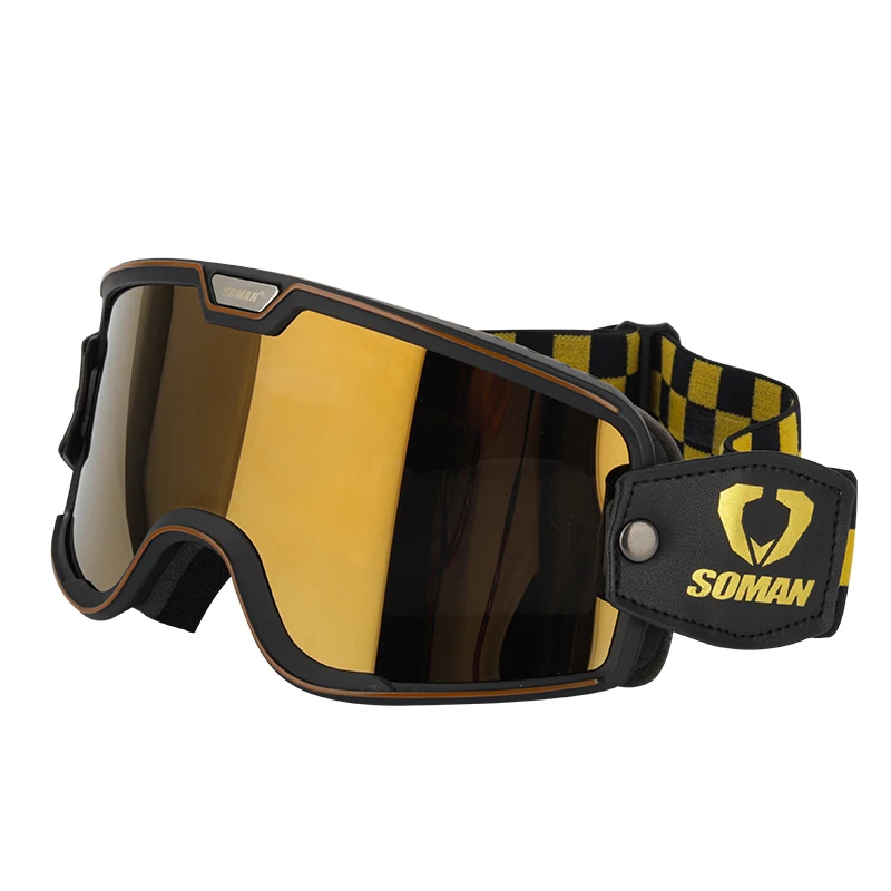 Motorcycle Goggles Ski Glasses Retro Motocross Sunglasses ATV Goggles Non-slip Belt Anti-UV Cafe Racer Chopper Cycling Racing
Motorcycle Goggles Ski Glasses Retro Motocross Sunglasses ATV Goggles Non-slip Belt Anti-UV Cafe Racer Chopper Cycling Racing
