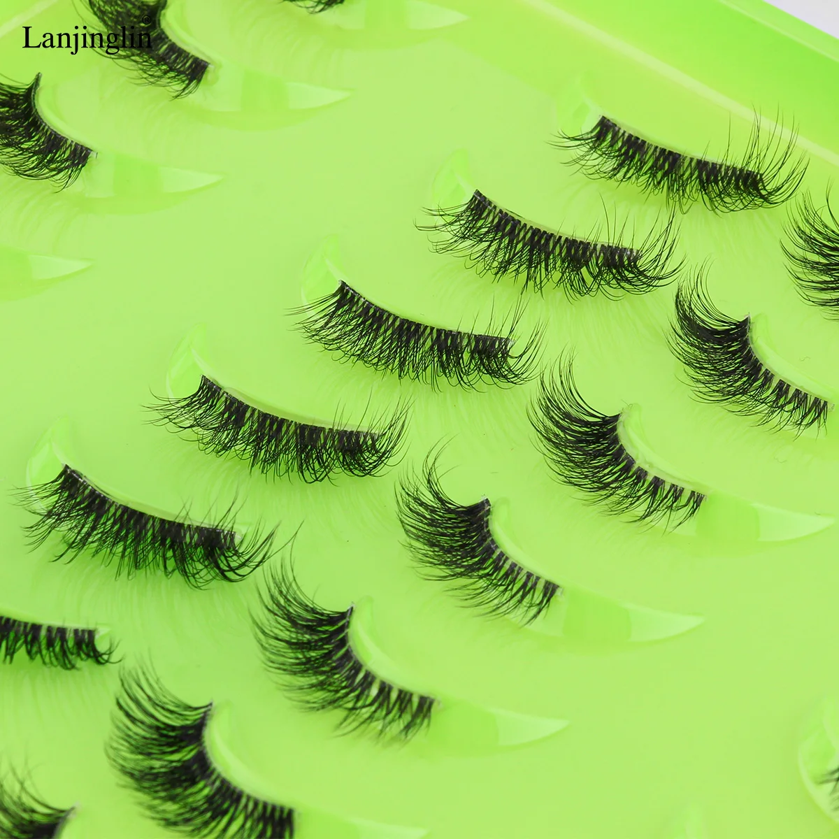 3/20/21Pairs False Eyelashes Wispy Lashes Dramatic Thick Fake Eyelashes Faux 3D Mink Fluffy Strip False Lashes Pack Makeup Tools 20 Sca4b2821ea3c4c529e05191d5a1c47589