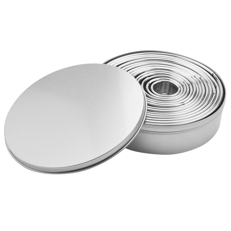 14 шт./набор, круглые формы для выпечки, нержавеющая сталь
14 шт./набор, круглые формы для выпечки, нержавеющая сталь