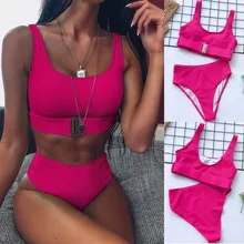 Sexy High Waist Swimsuit Women Swimwear Push Up Bikini Set Bathing Suit Beach Wear Swimming Suit 2 Piece Set Women
Sexy High Waist Swimsuit Women Swimwear Push Up Bikini Set Bathing Suit Beach Wear Swimming Suit 2 Piece Set Women