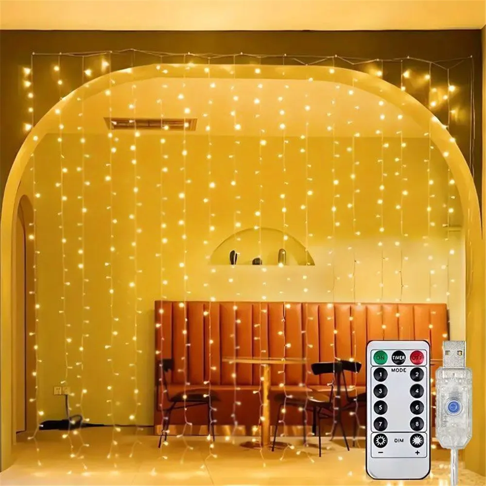 3/4/6M LED String Lights Christmas Decoration Remote Control USB Wedding Garland Curtain Lights Bedroom Light Bulbs Fairy Lights
3/4/6M LED String Lights Christmas Decoration Remote Control USB Wedding Garland Curtain Lights Bedroom Light Bulbs Fairy Lights