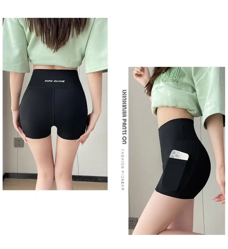 Summer wearing thin contrasting shorts, leggings, high waisted Barbie safety pants, three point no awkward line shark pants for
Summer wearing thin contrasting shorts, leggings, high waisted Barbie safety pants, three point no awkward line shark pants for