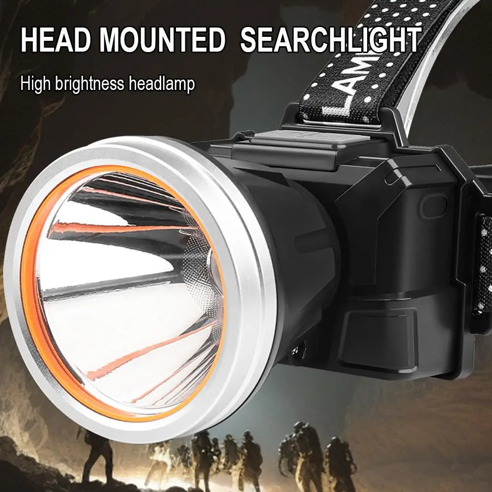 Super Bright USB Rechargeable Headlamp Waterproof High Power Headlamp High Brightness Emergency Charging Outdoor Light
Super Bright USB Rechargeable Headlamp Waterproof High Power Headlamp High Brightness Emergency Charging Outdoor Light