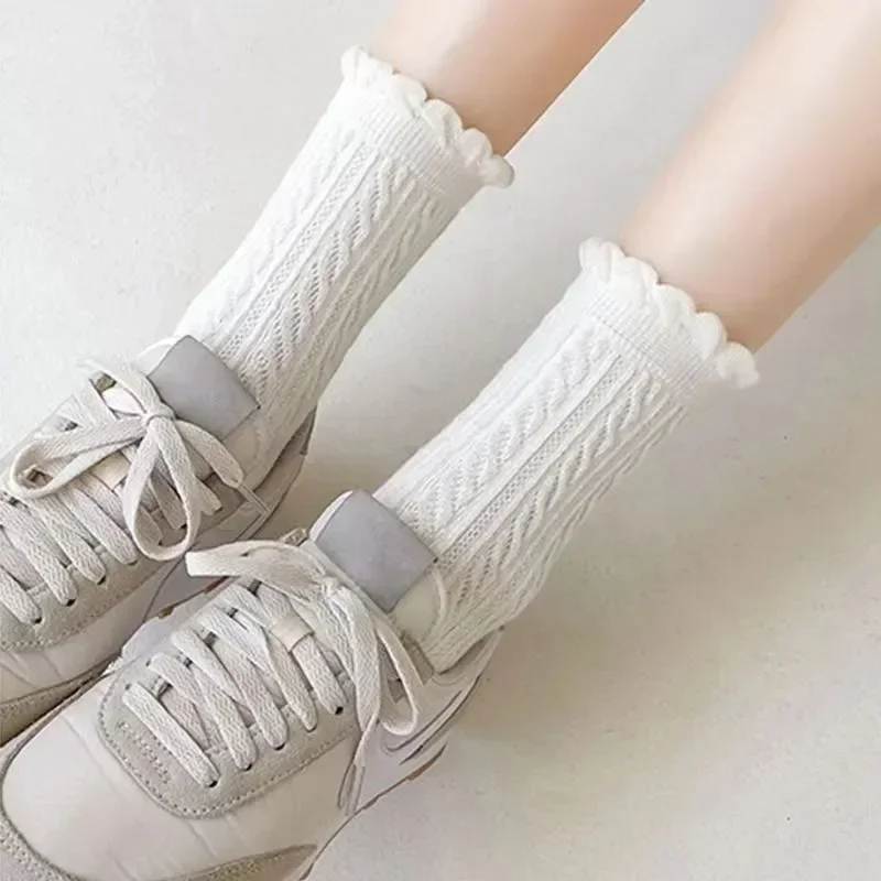 Heaped Ear Shoes And Black Kou Harajuku Luo Lace Small Women's Leather Bubble With Kawaii Socks Wooden
Heaped Ear Shoes And Black Kou Harajuku Luo Lace Small Women's Leather Bubble With Kawaii Socks Wooden