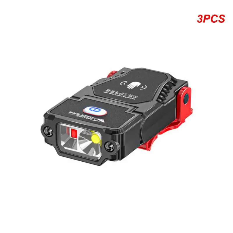 3PCS Mini LED Sensor Headlamp Hat Clip Light Fishing Headlight USB Rechargeable Adjustable Angle Camping Headlamp Work Light
3PCS Mini LED Sensor Headlamp Hat Clip Light Fishing Headlight USB Rechargeable Adjustable Angle Camping Headlamp Work Light