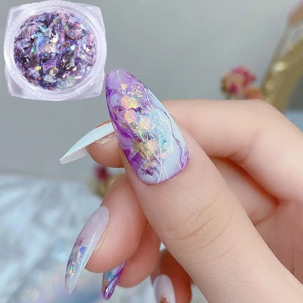 Silver Candy Paper Fragments Glitter Nail Art Sticker Aurora Mica Sheet DIY Nail Art Decoration Nail Art Sequins
Silver Candy Paper Fragments Glitter Nail Art Sticker Aurora Mica Sheet DIY Nail Art Decoration Nail Art Sequins