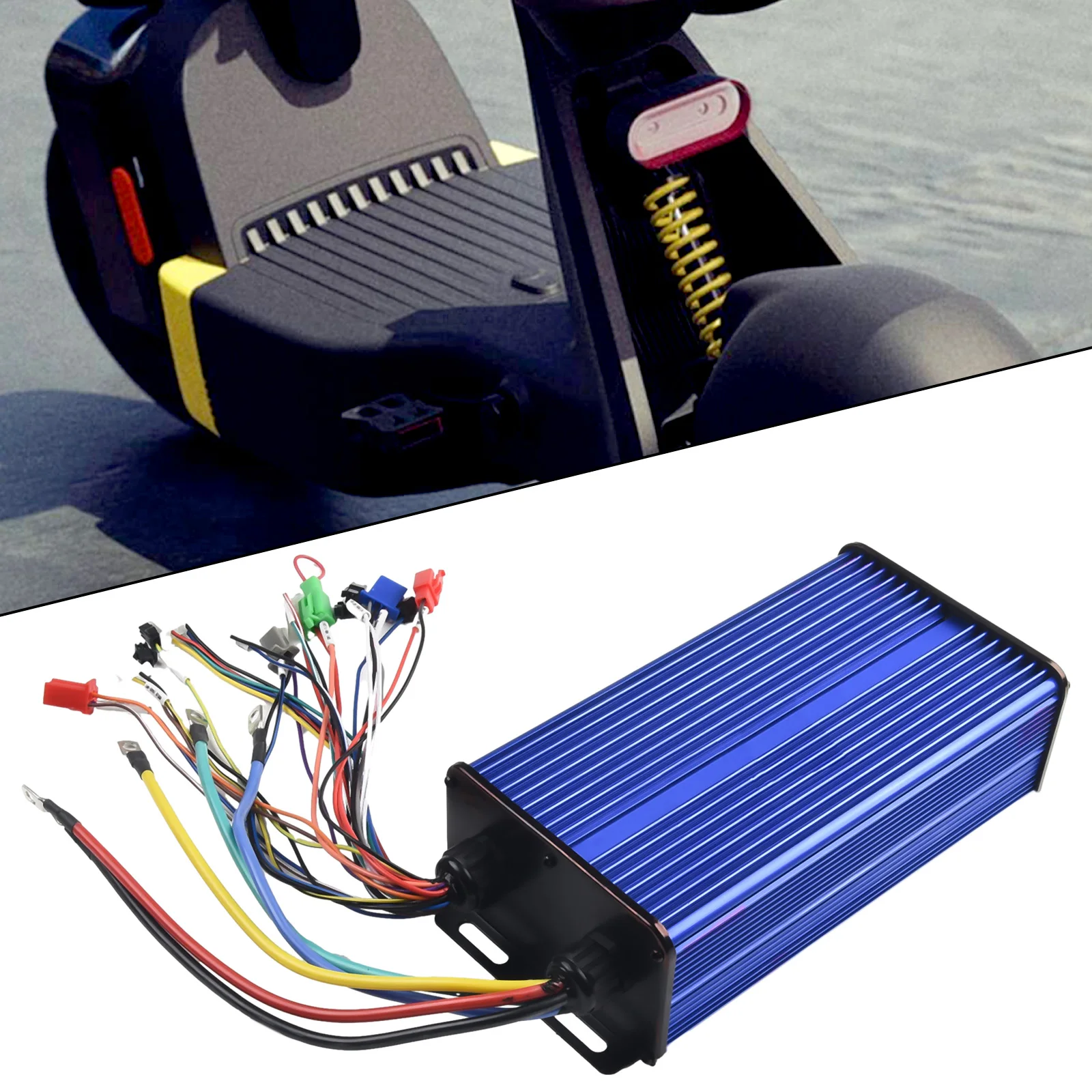 Controller Hub Motor 225 * 118 * 68 Mm 24mos 3000W Accessories Automatic Identification Metal E-Bike E-Scooter
Controller Hub Motor 225 * 118 * 68 Mm 24mos 3000W Accessories Automatic Identification Metal E-Bike E-Scooter