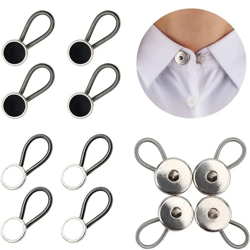Men Spring 2pcs Shirts Expansion For Wonder Stretch Waistband Collar Button Elastic Coat Extender Neck Of Extenders
Men Spring 2pcs Shirts Expansion For Wonder Stretch Waistband Collar Button Elastic Coat Extender Neck Of Extenders