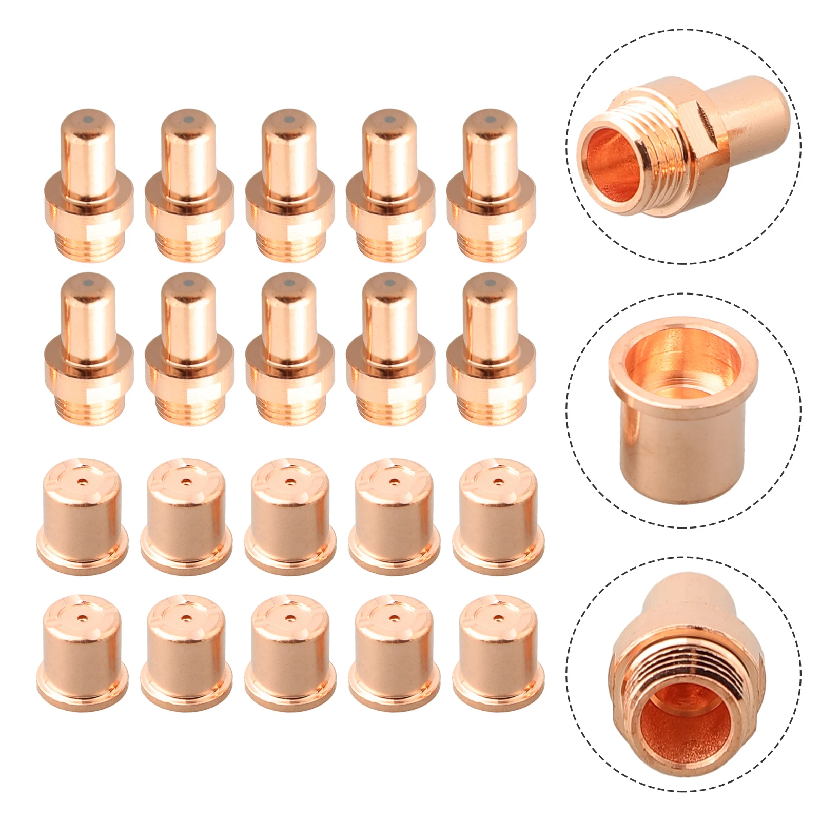 20pcs Electrodes+Nozzles/tips 1402 1396 FOR Cebora CP-70 Plasma Cutter Torch CNC Metalworking Soldering Equipment Accessories
20pcs Electrodes+Nozzles/tips 1402 1396 FOR Cebora CP-70 Plasma Cutter Torch CNC Metalworking Soldering Equipment Accessories