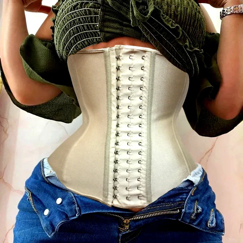 

Fajas Colombian Girdle Waist Trainer Double Compression BBL Corset Slim Tummy Control Sheath Body Shaper Modeling Belt Shapewear