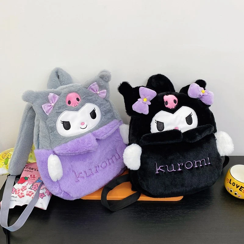 Милый пушистый плюшевый рюкзак Sanrio, мультяшная фотография, коричная сумка через плечо Kuromi Hello Kitty, подарок на день рождения
Милый пушистый плюшевый рюкзак Sanrio, мультяшная фотография, коричная сумка через плечо Kuromi Hello Kitty, подарок на день рождения