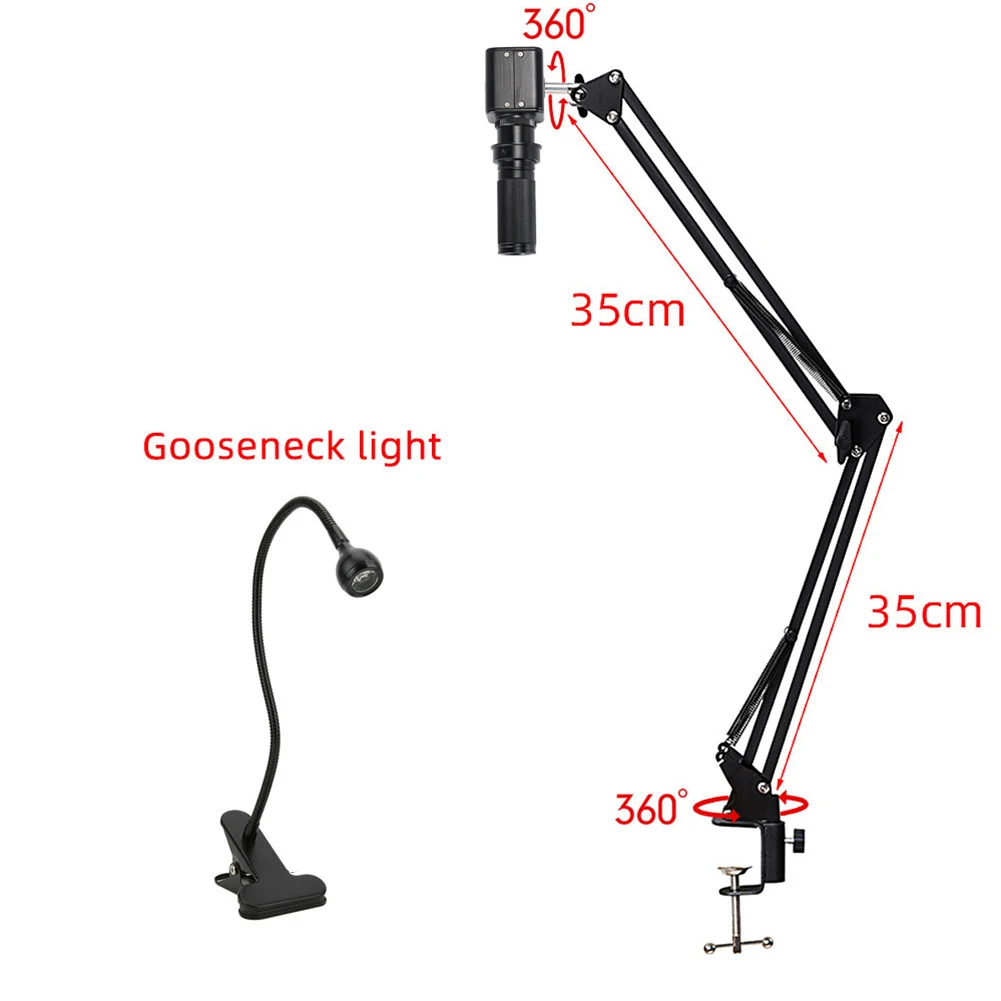 High Quality New Accessories Jewelry Microelectronics Video Microscope Camera 1/2.9inch 1080P 1X-130X 24MP Metal
High Quality New Accessories Jewelry Microelectronics Video Microscope Camera 1/2.9inch 1080P 1X-130X 24MP Metal
