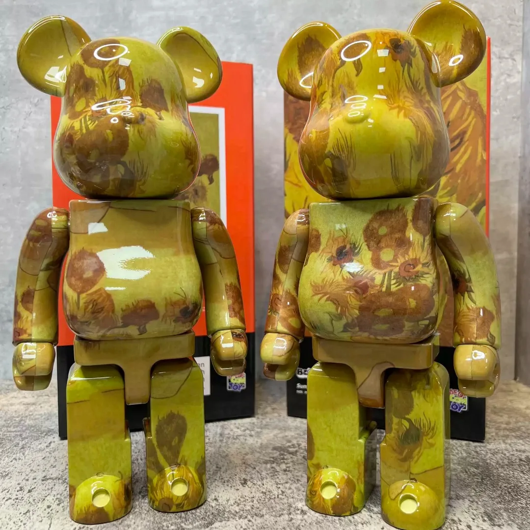 Bearbrick400% Sunflower Van Gogh Museum Plastic Teddy Bear Be@rbrick 28cm Trendy Toy Doll Gift Doll Figure Abs Plastic Toys
Bearbrick400% Sunflower Van Gogh Museum Plastic Teddy Bear Be@rbrick 28cm Trendy Toy Doll Gift Doll Figure Abs Plastic Toys