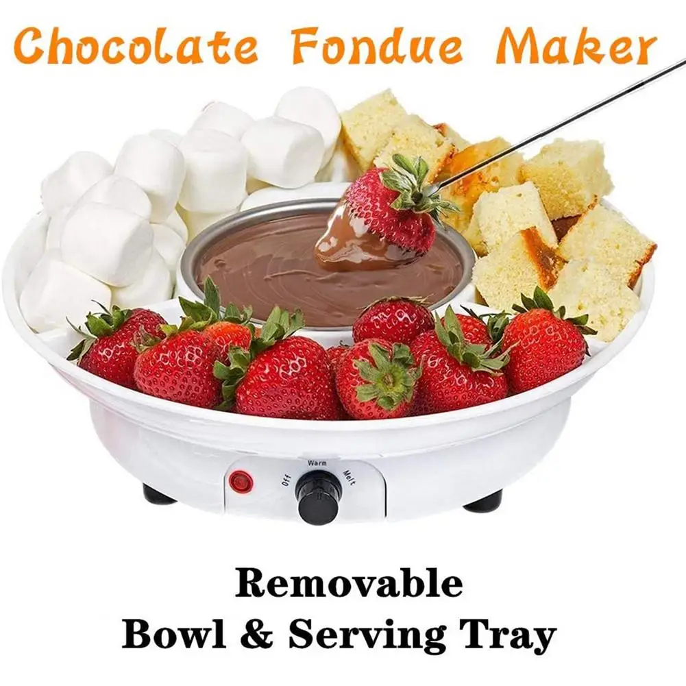 Fondue Pot Set Electric Chocolate Maker Chocolate Fondue Electric Fondue Pots for Grahams Crackers Chocolate Marshmallows
Fondue Pot Set Electric Chocolate Maker Chocolate Fondue Electric Fondue Pots for Grahams Crackers Chocolate Marshmallows