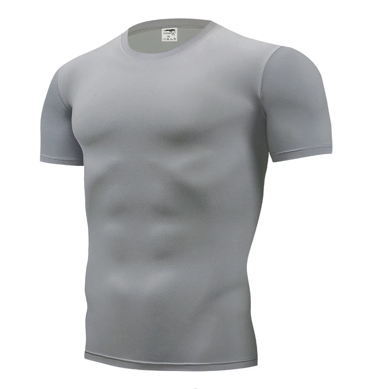 Fashion T-Shirt Men Short Sleeve Compression Tight Tshirts Clothes Fashion Free Transportation Summer
Fashion T-Shirt Men Short Sleeve Compression Tight Tshirts Clothes Fashion Free Transportation Summer