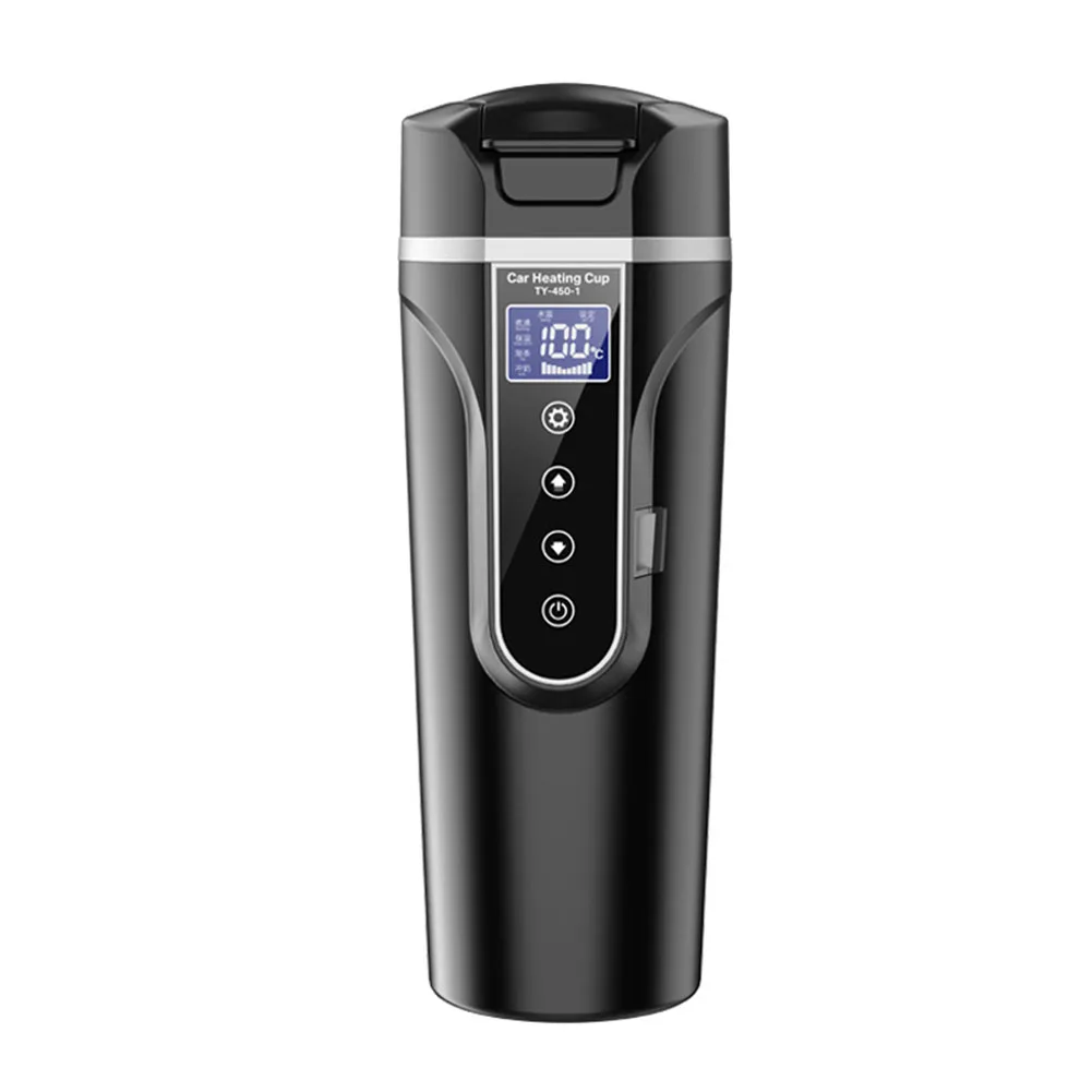 Convenient Car Hot Water Cup 500ml Capacity 12V 24V Universal Voltage Made of 304 Stainless Steel and PC Material
Convenient Car Hot Water Cup 500ml Capacity 12V 24V Universal Voltage Made of 304 Stainless Steel and PC Material