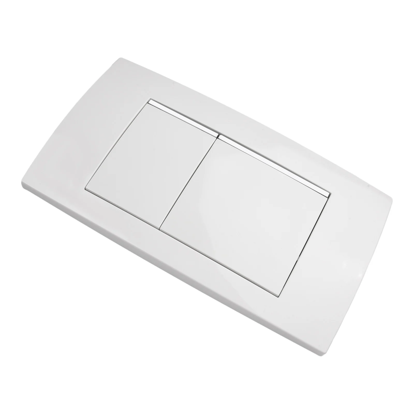 

Button Dual Flush Plate Bathroom Accessories Plastic Press Switch Replacement Toilet Water Tank White For Geberit Twinline 30