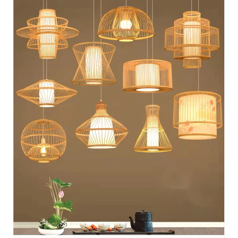 Art hand woven bamboo ceiling chandelier, home, garden, restaurant, study, bedroom ceiling lamp decoration lamps
Art hand woven bamboo ceiling chandelier, home, garden, restaurant, study, bedroom ceiling lamp decoration lamps