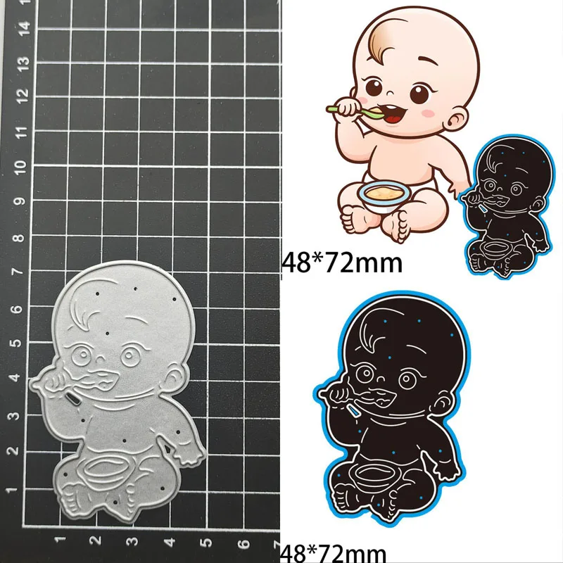 Baby Metal Cutting Dies Stencil Template Scrapbooking Embossing Paper Cards Album Making Decora Craft Dies Cut
Baby Metal Cutting Dies Stencil Template Scrapbooking Embossing Paper Cards Album Making Decora Craft Dies Cut