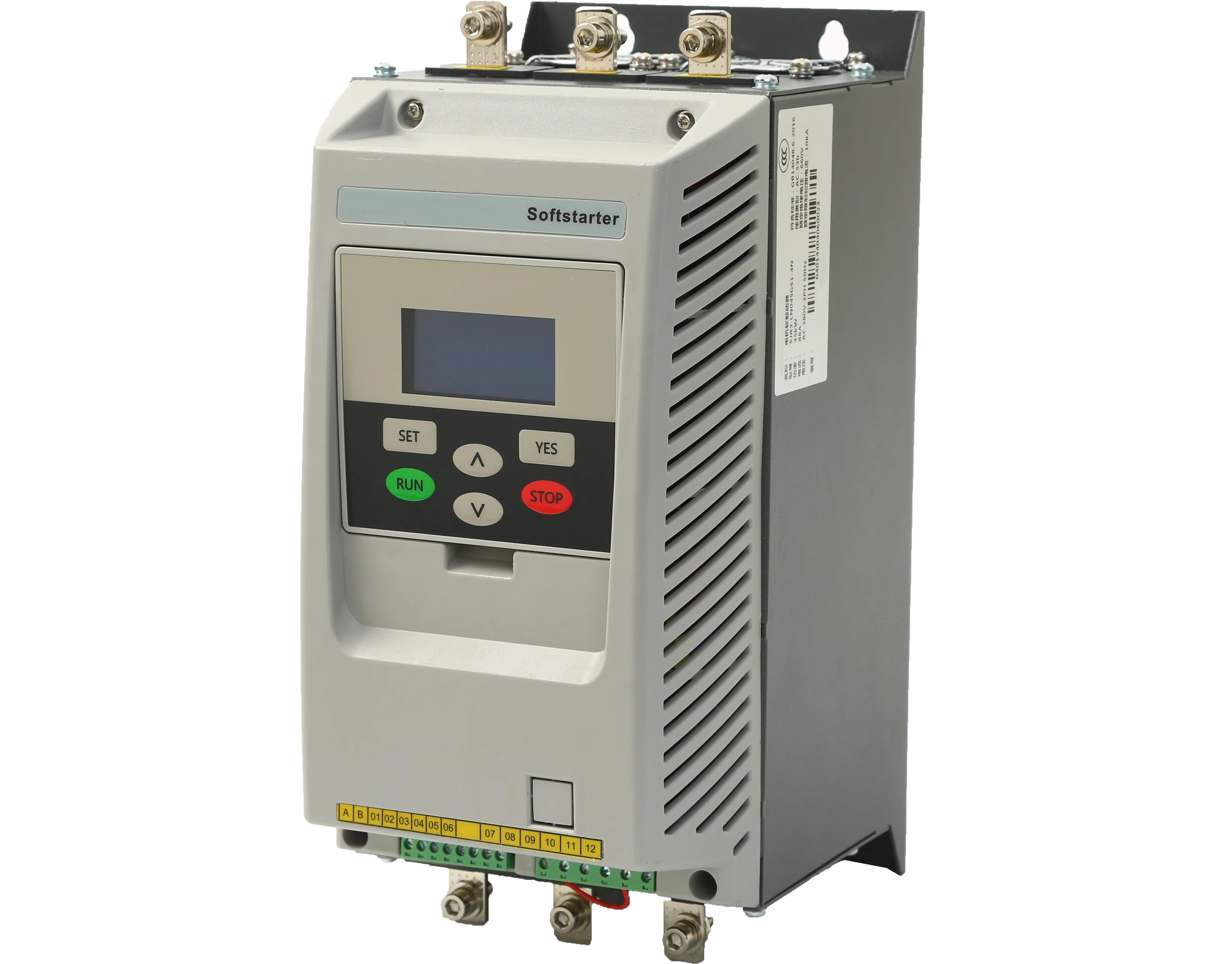 480V 380V 220V Motor Soft Starter with bypass built in 0.4KW~500KW CE CCC RoHS online soft starter
480V 380V 220V Motor Soft Starter with bypass built in 0.4KW~500KW CE CCC RoHS online soft starter