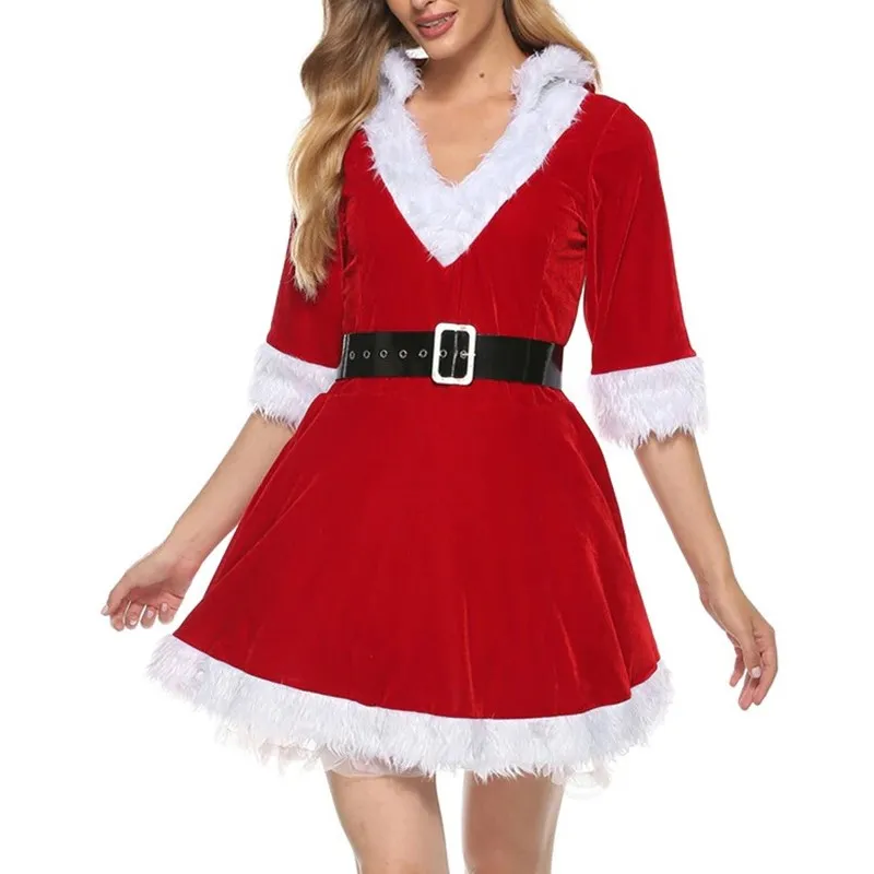 Cosplay Costumes Ladies Evening costume fall Winter dress Christmas dress sexy Santa hoodie
Cosplay Costumes Ladies Evening costume fall Winter dress Christmas dress sexy Santa hoodie
