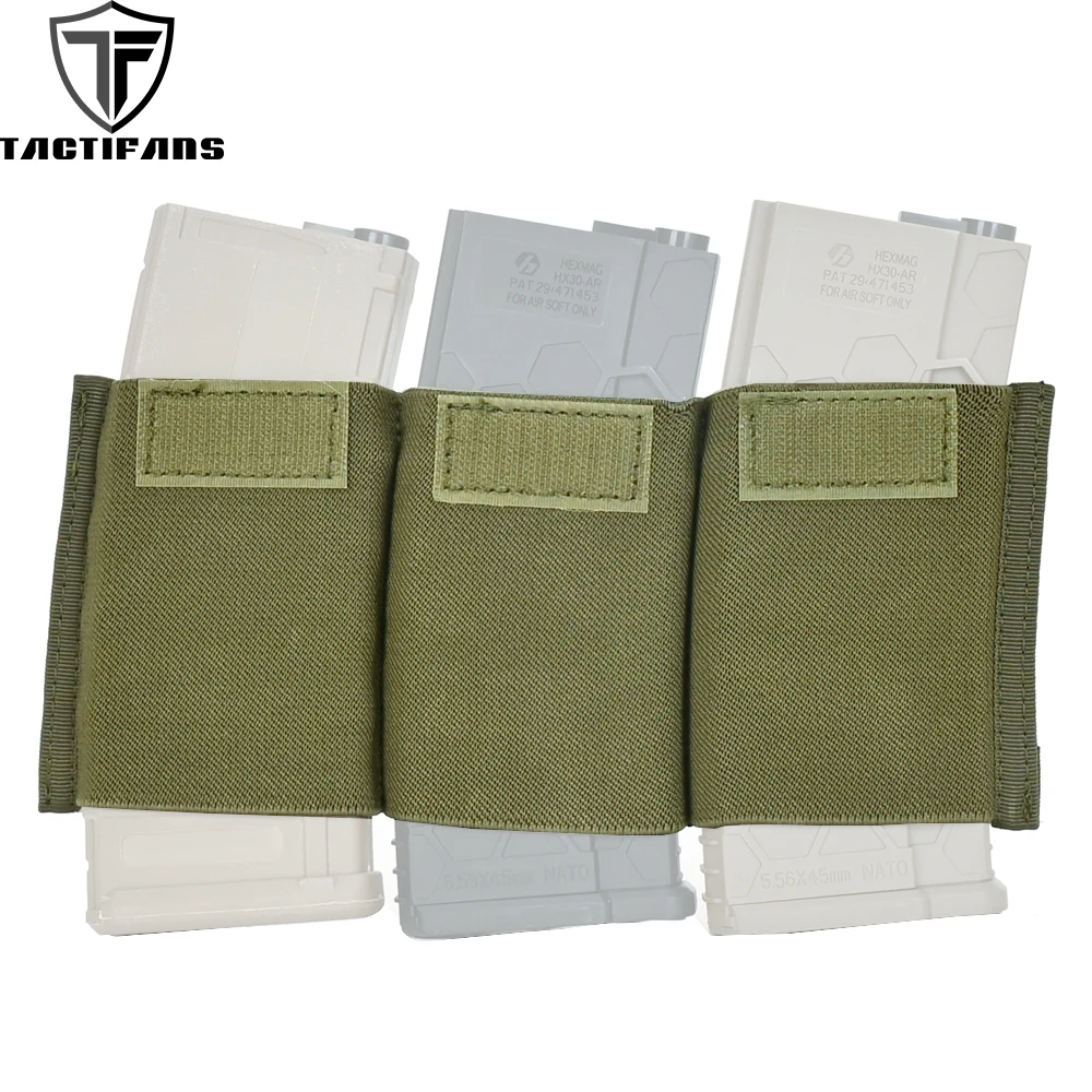 Tactifans 7.62 Double 5.56 Triple Magazine Insert Pouch For Micro Fight MK3 MK4 Chest Rig Elastic Built-in Magazine Holder OD
Tactifans 7.62 Double 5.56 Triple Magazine Insert Pouch For Micro Fight MK3 MK4 Chest Rig Elastic Built-in Magazine Holder OD