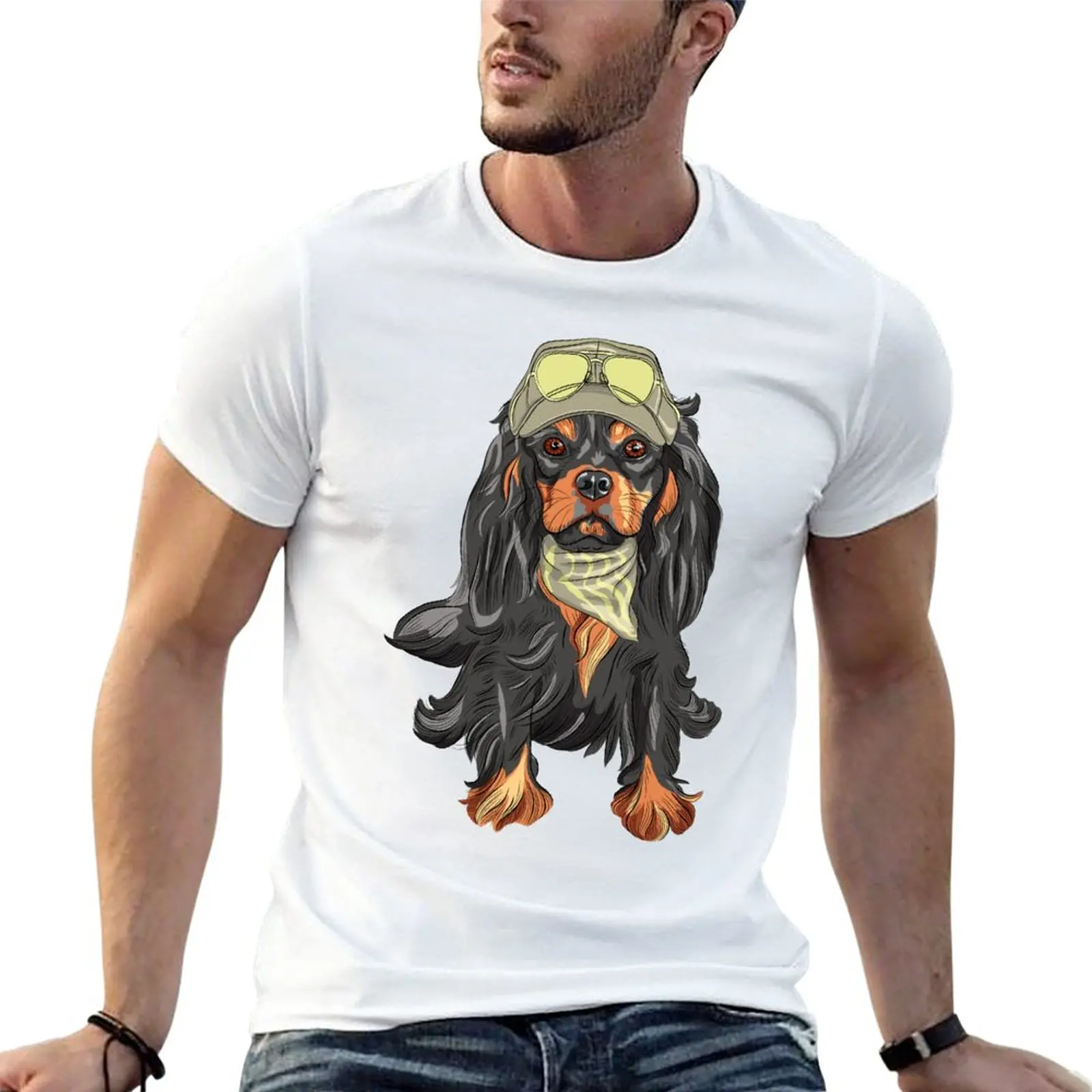 Cavalier King Charles Spaniel T-Shirt Short sleeve tee tees oversized t shirt men
Cavalier King Charles Spaniel T-Shirt Short sleeve tee tees oversized t shirt men