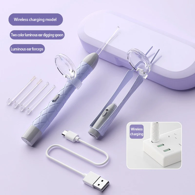 Инструмент для чистки ушей, устройство для извлечения раннего уха, USB перезаряжаемое устройство для удаления ушного воска, портативный набор для удаления ушного воска
Инструмент для чистки ушей, устройство для извлечения раннего уха, USB перезаряжаемое устройство для удаления ушного воска, портативный набор для удаления ушного воска