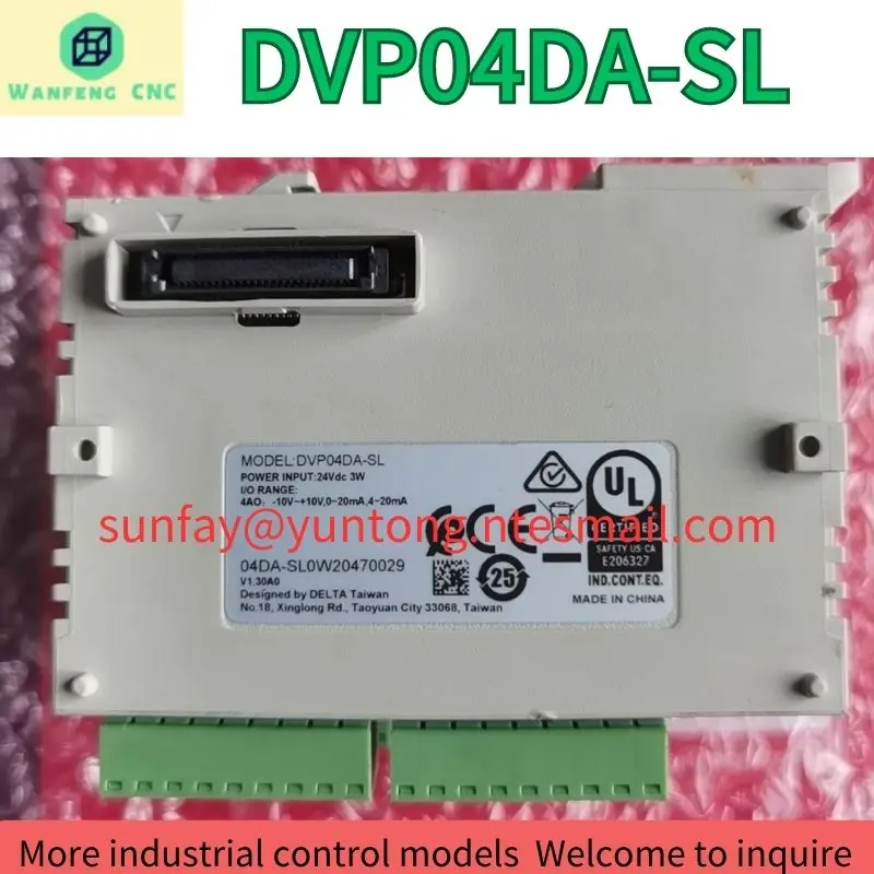 

second-hand PLC DVP04DA-SL test OK Fast Shipping
