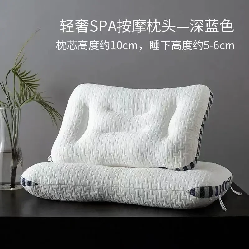 3D Neck Pillow Orthopedic To Help Sleep And Protect The Neck High Elastic Soft Porosity Washable Pillows
3D Neck Pillow Orthopedic To Help Sleep And Protect The Neck High Elastic Soft Porosity Washable Pillows