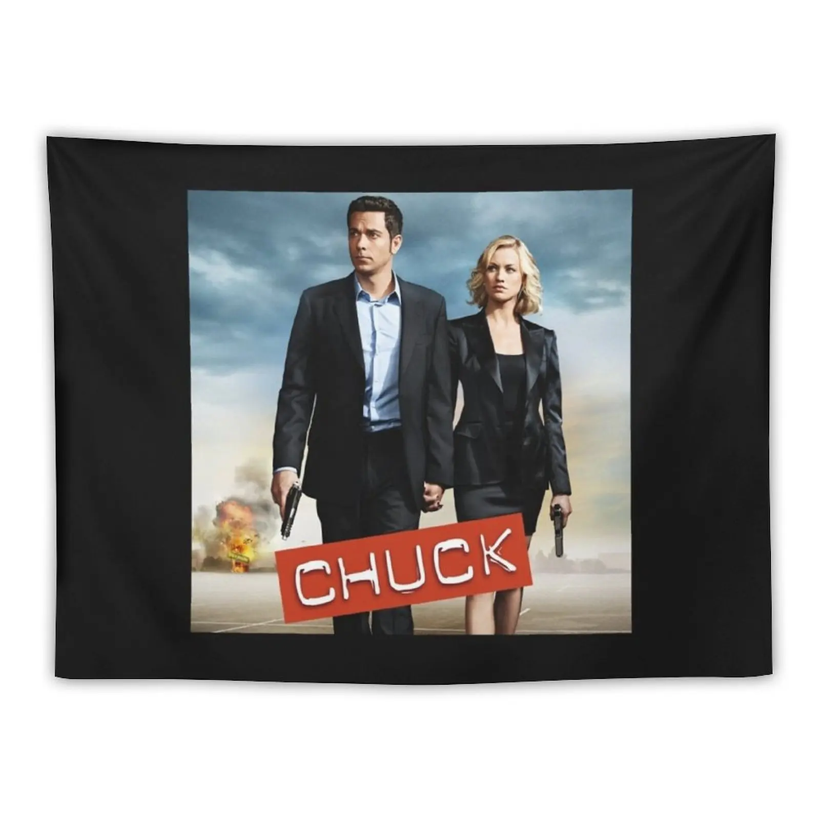 

Chuck and Sarah Tapestry Home Decorations Aesthetic Aesthetics For Room Home Decor Cute Room Things