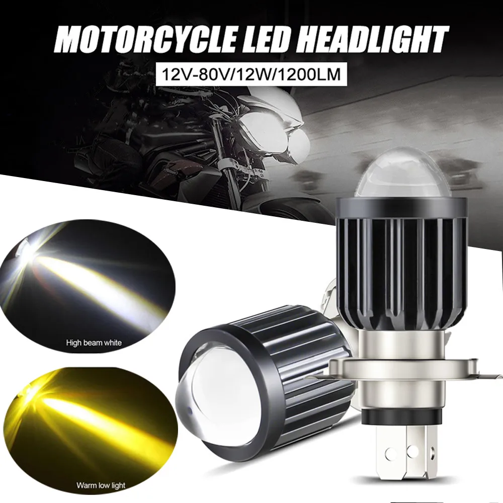 1pcs H4 Moto Led Motorcycle Headlight Bulbs Dual Color Hi/Lo Beam Fog Lamp 12W DC 9-32 V 360 Degree Headlight,fog Light
1pcs H4 Moto Led Motorcycle Headlight Bulbs Dual Color Hi/Lo Beam Fog Lamp 12W DC 9-32 V 360 Degree Headlight,fog Light
