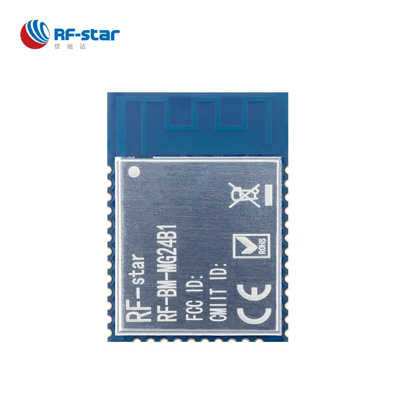 

EFR32MG24 IoT Wireless Multiprotocol Module 10dBm 1.5 MB Flash BluetoothLE 5.3 ZigBee 2.4 GHz Transceiver Low Power RF-BM-MG24B1