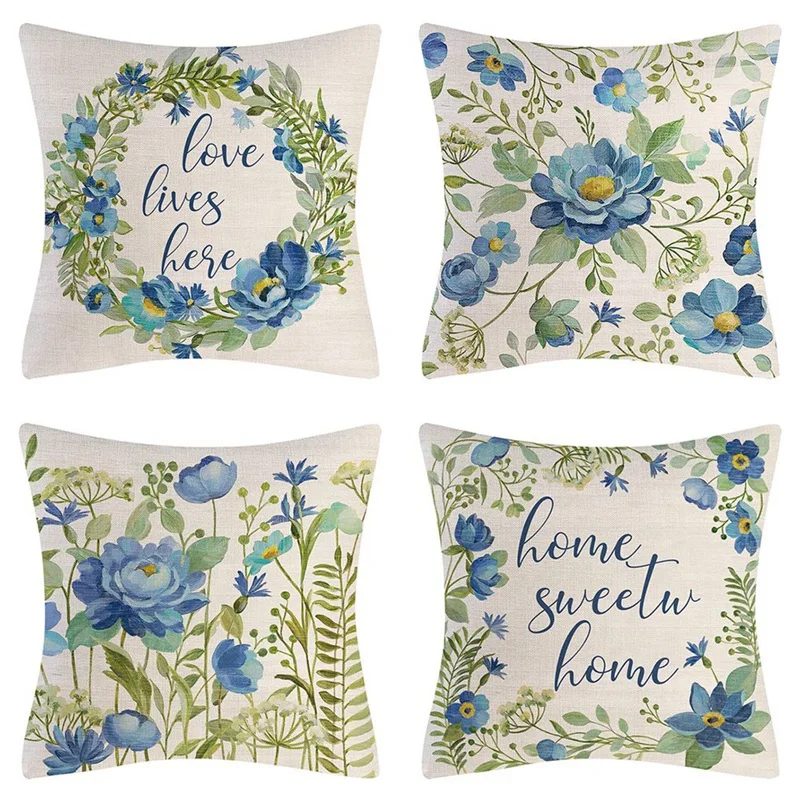 Spring Pillow Covers Sofa Cushion Cover 18X18 Set Of 4 Spring Decorations Flower Home Decor For Couch Sofa
Spring Pillow Covers Sofa Cushion Cover 18X18 Set Of 4 Spring Decorations Flower Home Decor For Couch Sofa