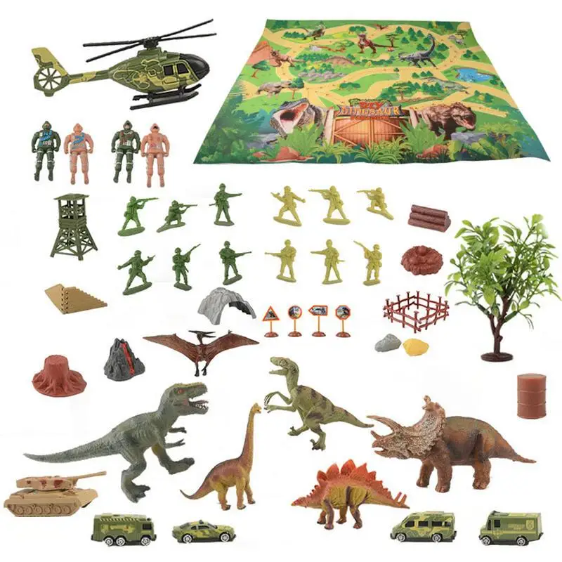 50pcs Dinosaurs Model Toy With Game Mat Animal Jungle Set Dinosaur Excavation Educational Boys Children Realistic Toys Gifts
50pcs Dinosaurs Model Toy With Game Mat Animal Jungle Set Dinosaur Excavation Educational Boys Children Realistic Toys Gifts